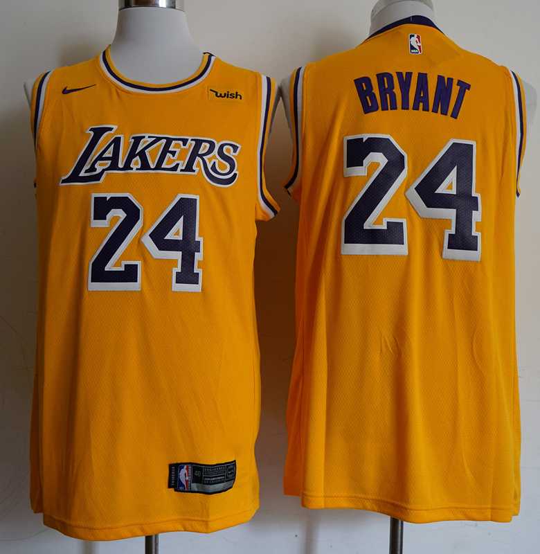Lakers 24 Kobe Bryant Gold 2018 19 Nike Swingman Jersey,We sell and wholesale Lakers 24 Kobe Bryant Gold 2018 19 Nike Swingman Jersey on line form chian!